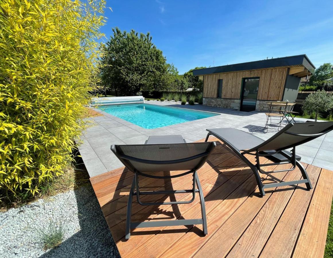 Sejour Detente - Appart'Hotel N 1 Avec Jaccuzi, Piscine Et Petit-Dejeuner Chouzelot 外观 照片