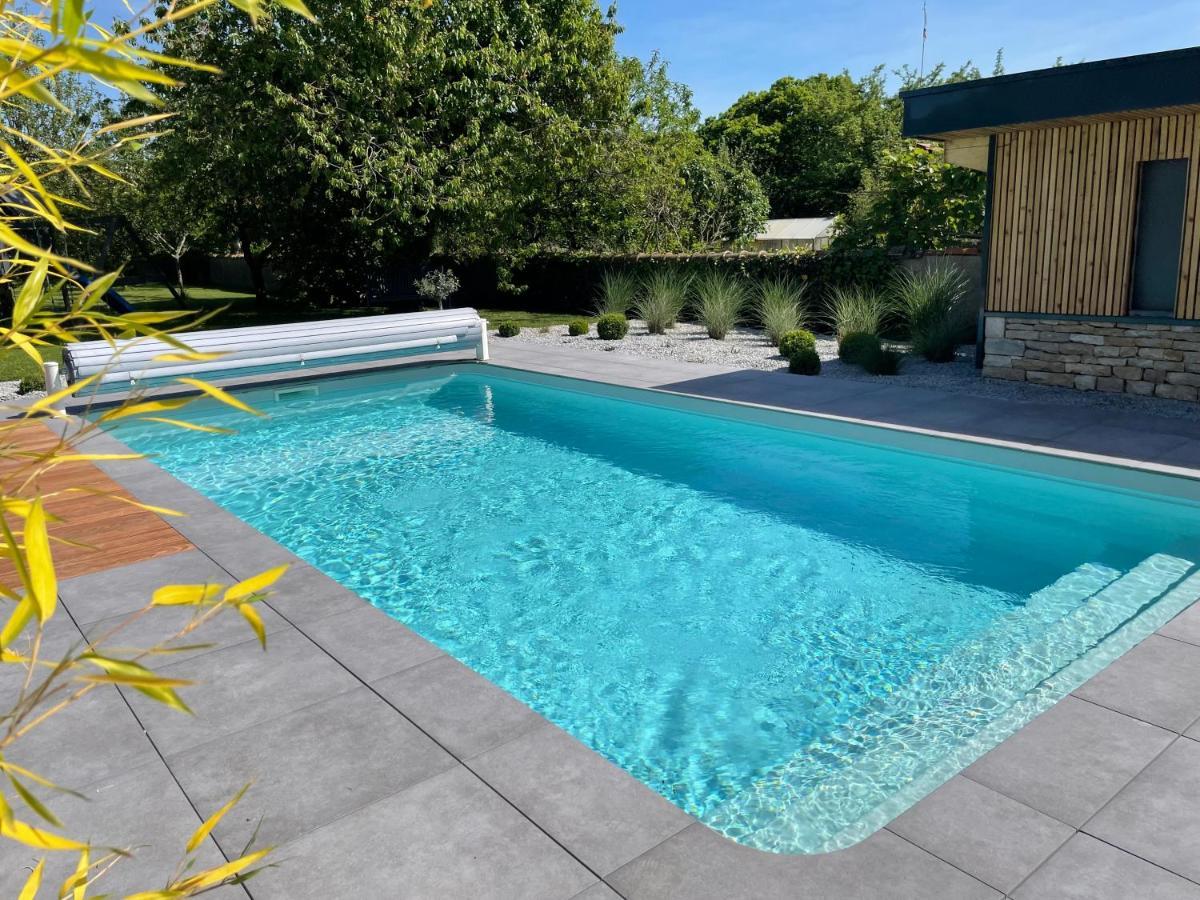 Sejour Detente - Appart'Hotel N 1 Avec Jaccuzi, Piscine Et Petit-Dejeuner Chouzelot 外观 照片